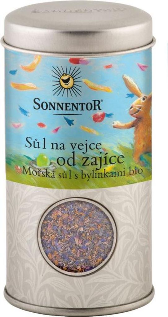 Sůl na vejce od zajíce - mořská sůl s bylinkami BIO 90 g Obrázek produktu 
