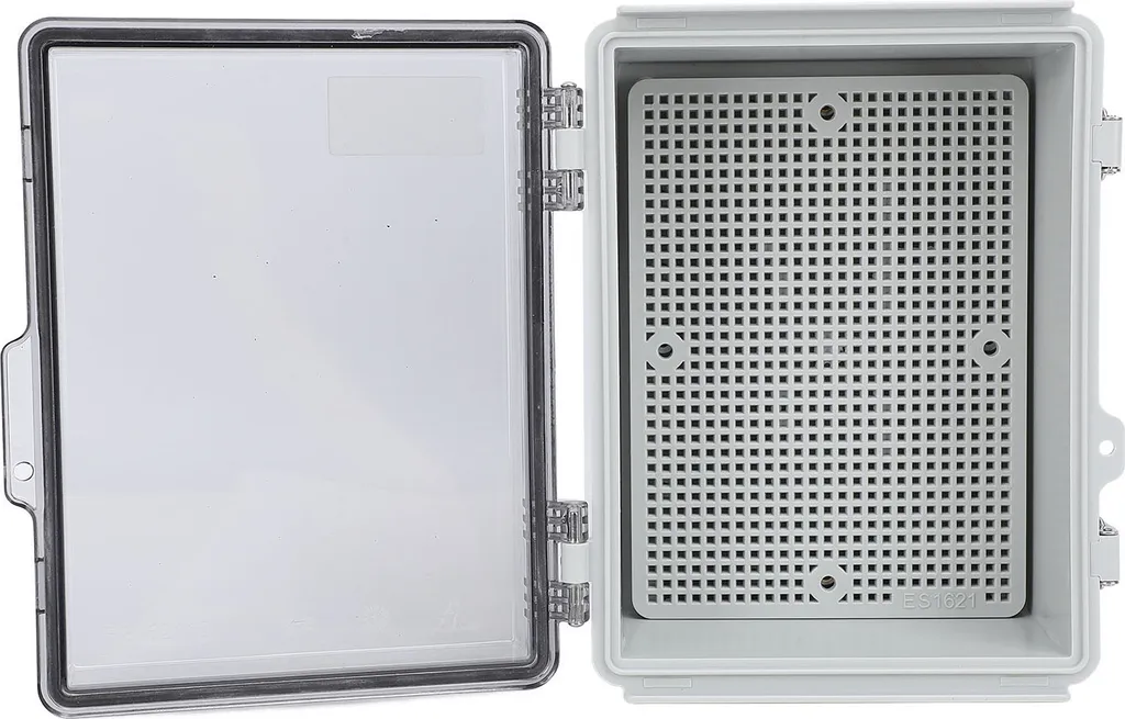 Boîte de jonction électrique IP67 avec couvercle transparent 200x150mm