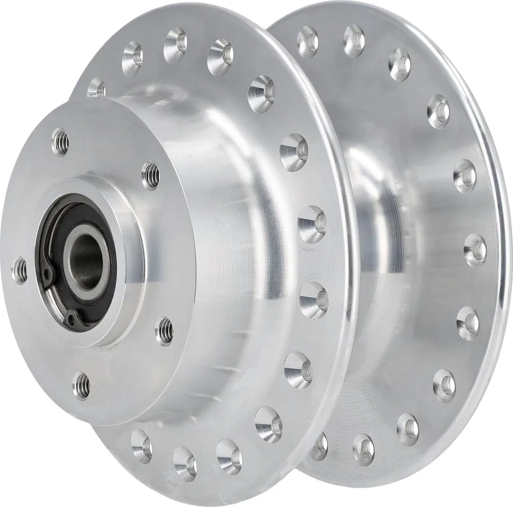 Moyeu de Roue Avant pour Frein à Disque Simson S51 S70 Aluminium CNC