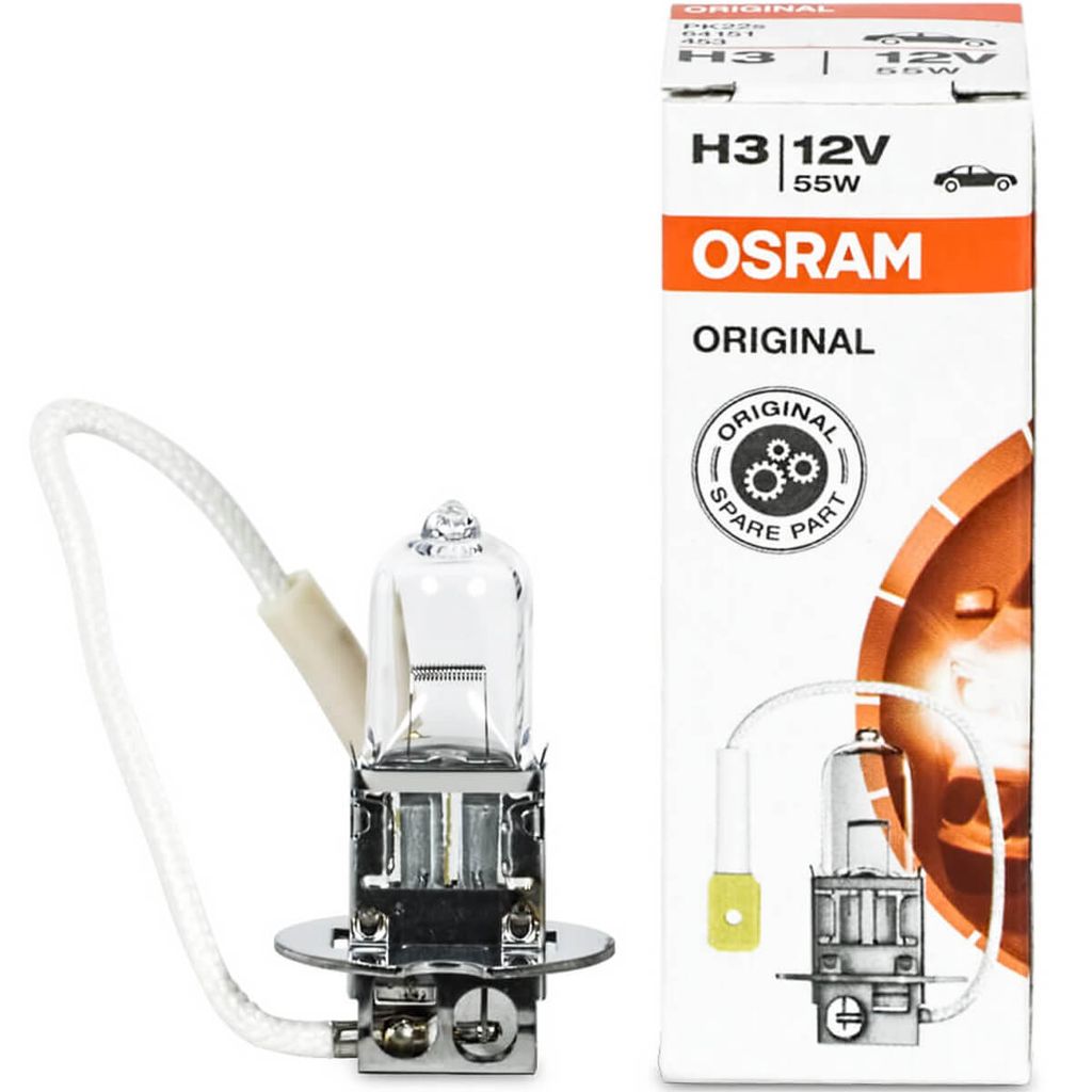 Osram 64151, 55 W, 12 V, H3, Halogen Zdjęcie produktu 