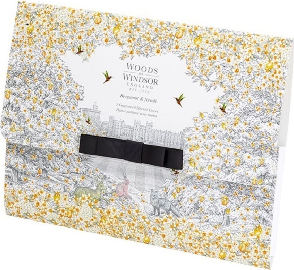 Woods of Windsor 5 Bögen Schrankpapier Bergamot & Neroli Produktbild 