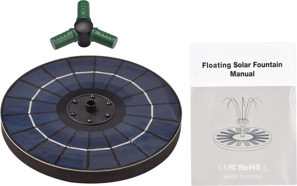 4W bunte Solar-Springbrunnenpumpe mit 360 ¡ã drehbarer Produktbild 6