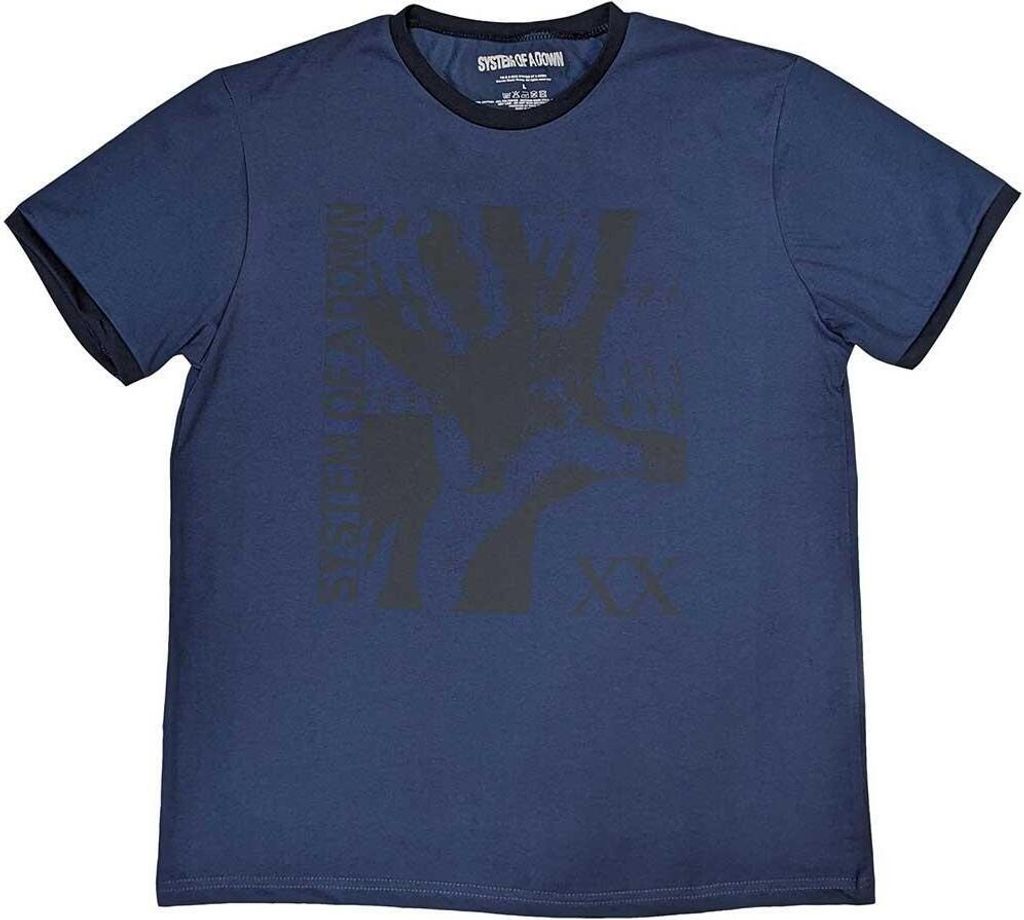 System Of A Down - "Intoxicated" T-Shirt für Herren/Damen Uni RO10243 (XL) (Jeansblau)