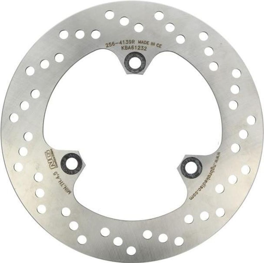 Ng Rear Brake Plate Für Kawasaki Gpz500S '90-'03 (230X100X5) (3X10.5Mm)