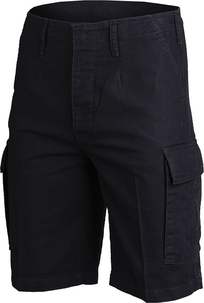 BW Bermuda Moleskin washed schwarz, XL Produktbild 