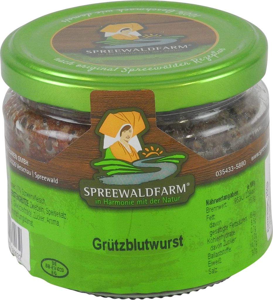 Original Spreewälder Grützblutwurst (250 g)