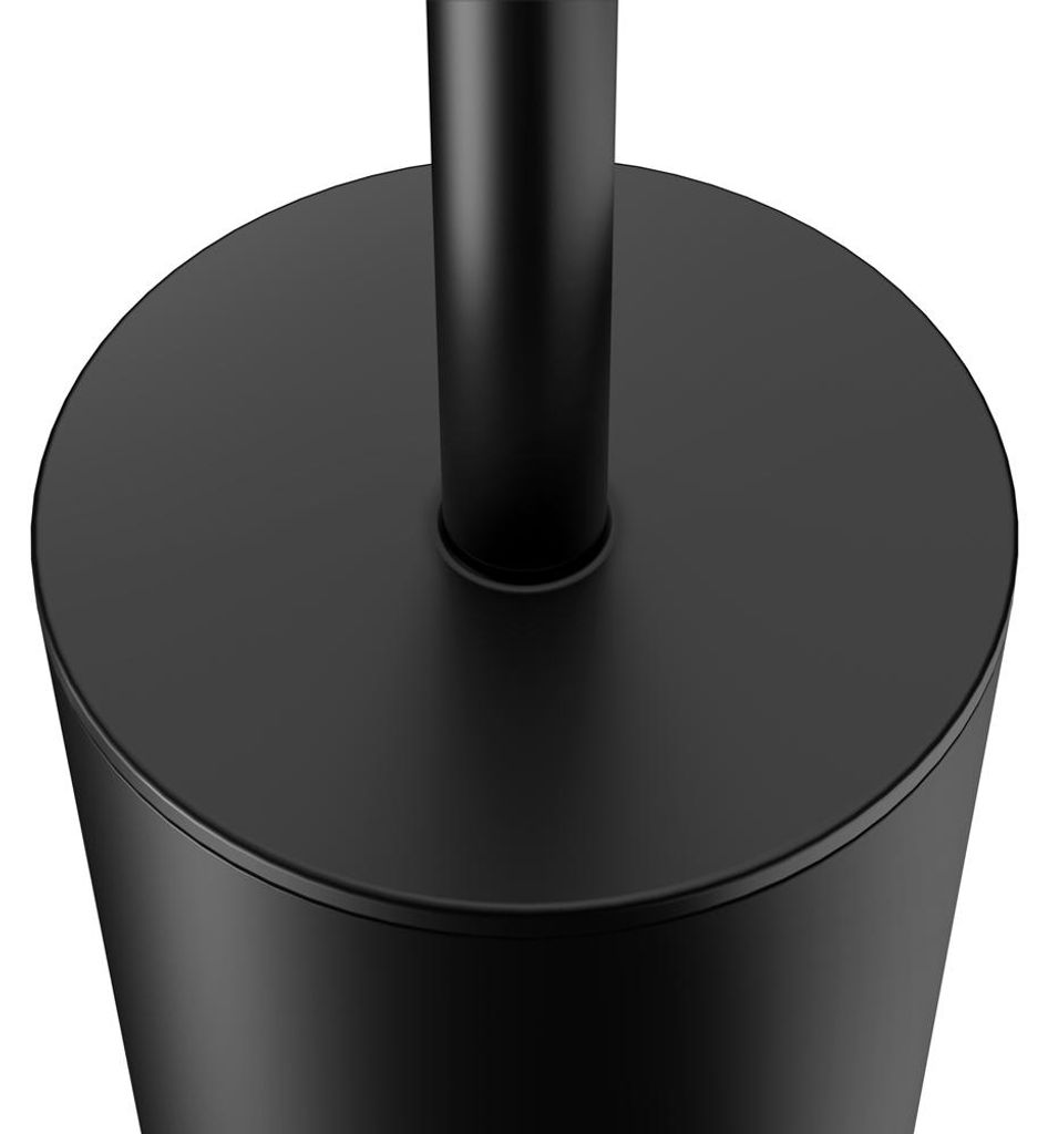 KEUCO Bürstengarnitur Edition 100 schwarz matt