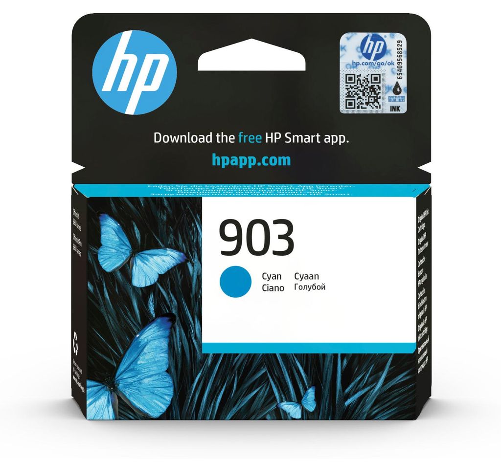 HP Cartuccia di Inchiostro Ciano Originale 903 Immagine del prodotto 