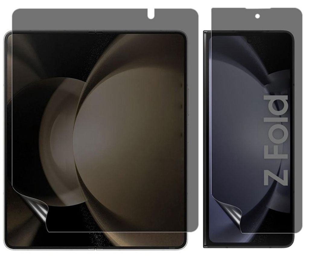 2 in 1 Privacy Hydrogel Displayschutzfolie für Samsung Produktbild 