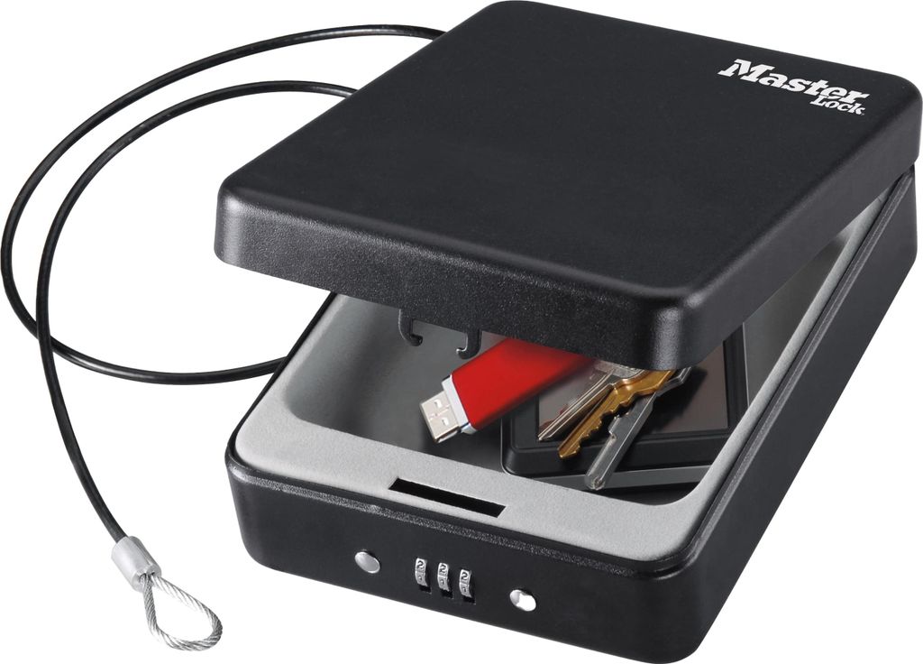 Master Lock P005CEURBLKHRO MASTER LOCK Kompakttresor Productafbeelding 