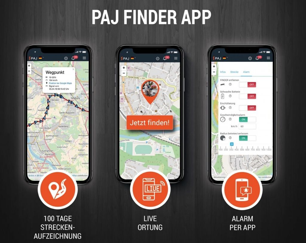 PAJ "GPS Allround Finder Version 2020- GPS Tracker cca Obrázek produktu 4