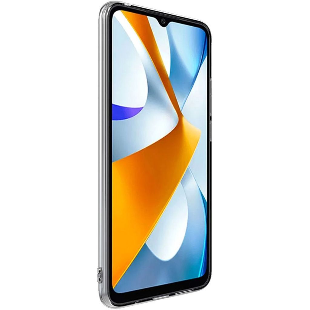 RankOne TPU Silikon-Handyhülle Für Redmi 10C / Poco C40 - Weich, Schwarz, Präzise Öffnungen, Stoßfest