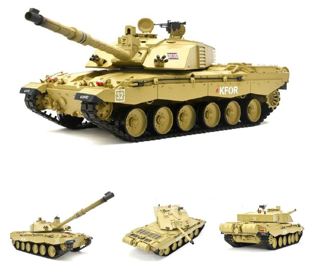 RC Panzer "Britischer Challenger 2" Heng Long 1:16 Mit Produktbild 