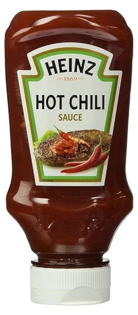 Heinz Hot Chili, Sos chili, 220 ml, 459 kJ, 108 kcal, 2,3 Zdjęcie produktu 