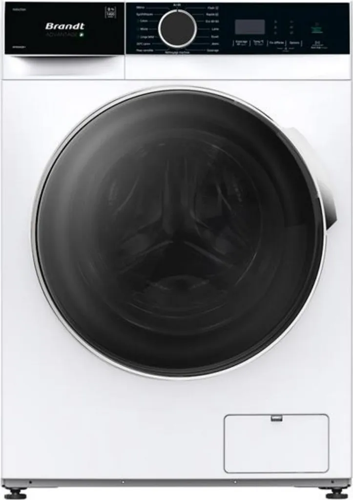 Lave-linge Famille Brandt WFB584QW1 8kg pour un Linge Propre Vite