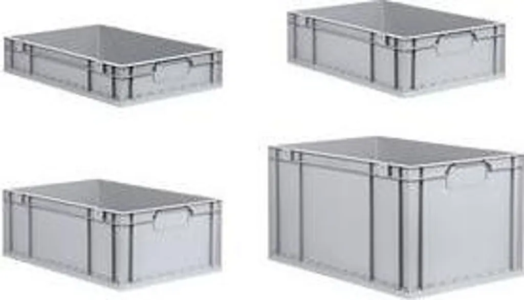 Bac de rangement Eurobox Allit en Polypropylène Gris ProfiPlus C622