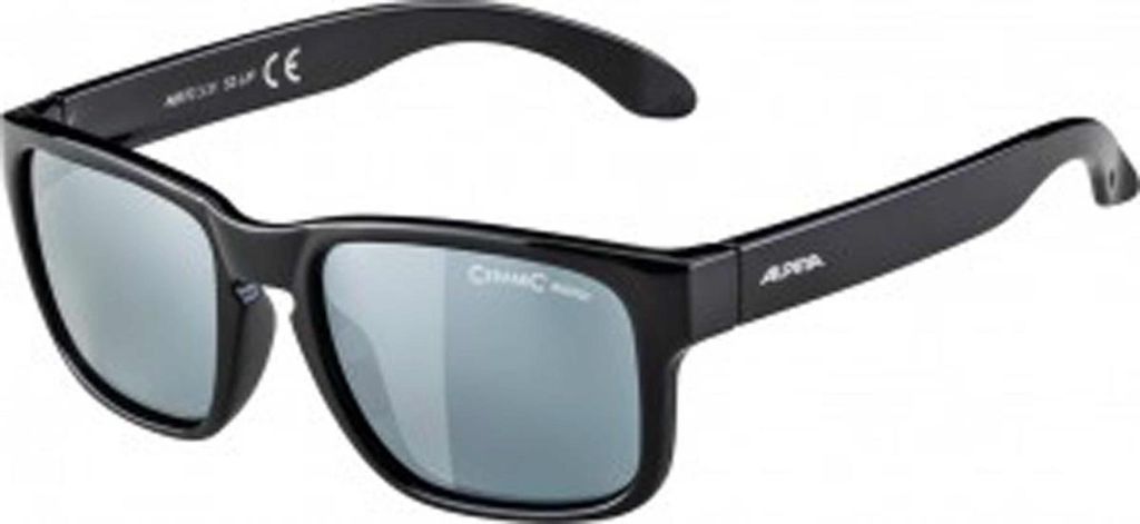 Sonnenbrille Alpina Mitzo Rahmen black Glas black mirror.S3