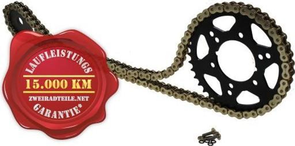 Kettensatz für Honda CBR 600 RR CBR600 PC37 PC40 (2003-2011) X- Ring verstärkt goldfarben "16 zu 42"