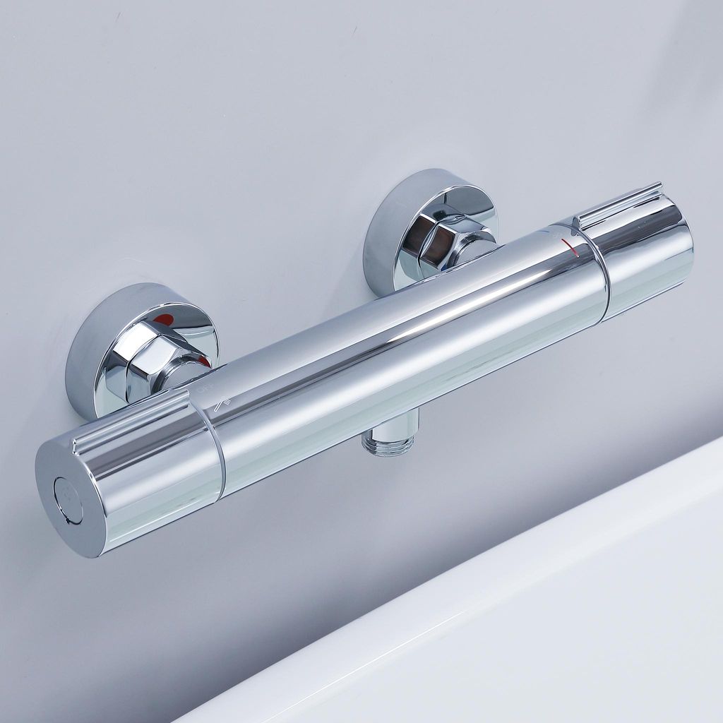 HOMELIVE Duscharmatur Mit Thermostat, Mischbatterie Dusche Produktbild 