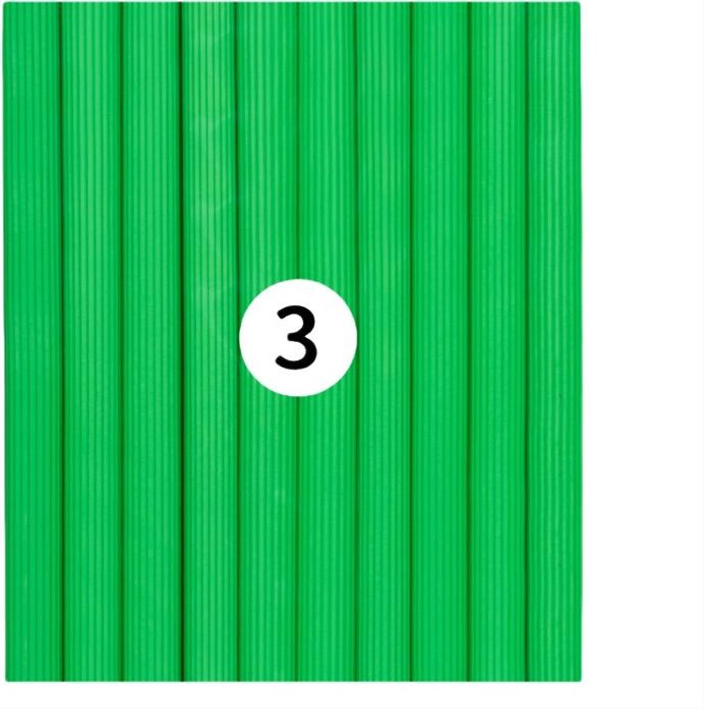 INF Kaltwellwickler Lockenwickler - 10 Stück, Schaumstoff, verschiedene Größen L