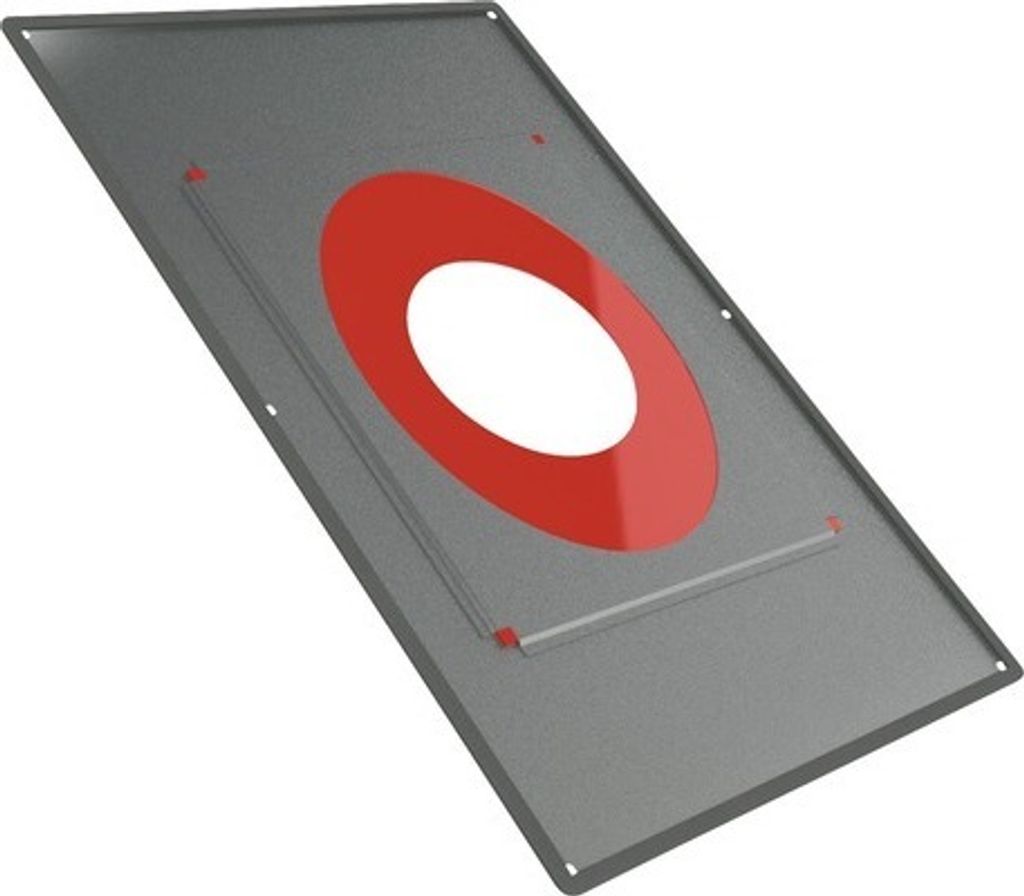 Jeremias DW-FU Deckenblende 21-40° mit Dampfsperre Ø130mm