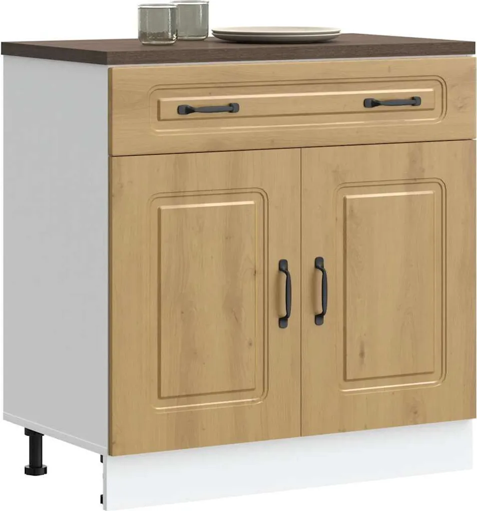Base Cucina Kalmar in Rovere Artisan | Soluzione Octo9813251 Durevole