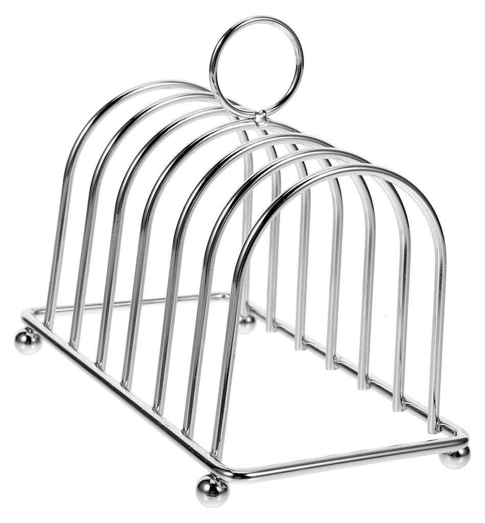 Toastständer aus Metall für das Abkühlen von Toastbrot – Tisch Organizer mit glatter Oberfläche für Haushalt und Arbeitsplatte