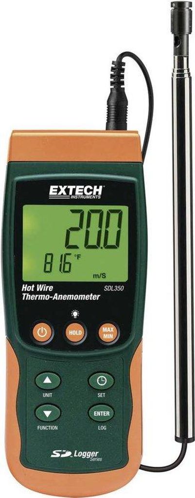 Windmeter 0,4-25m/s für Luftgeschwindigkeit