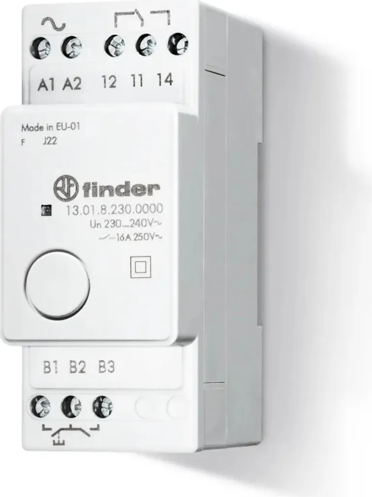 Relais Temporisé Finder 13.01 pour Gestion d'Éclairage et Automatisme