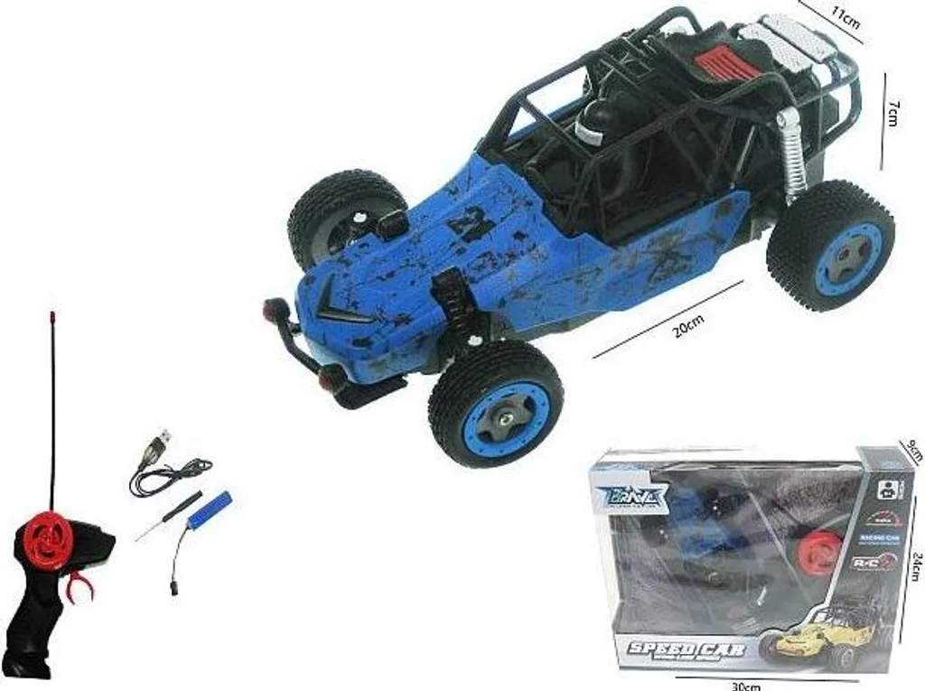 Buggy radio 20cm résistant H13505 : Finis les jouets fragiles 42771