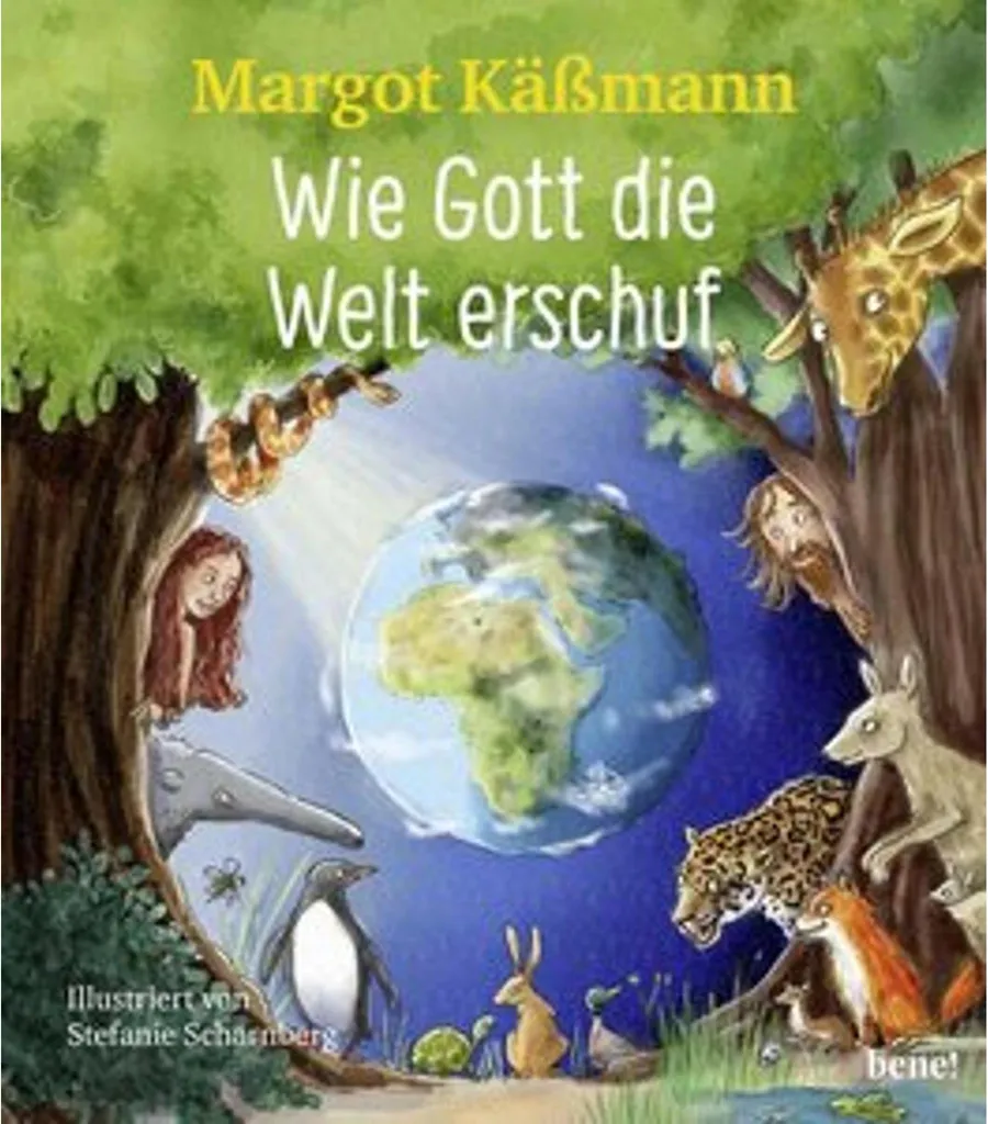 Livre de Baptême Wie Gott die Welt erschuf - Idée Cadeau Éveil Religieux
