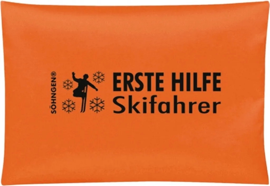 Trousse de secours pour ski et snowboard orange - Matériel de sécurité