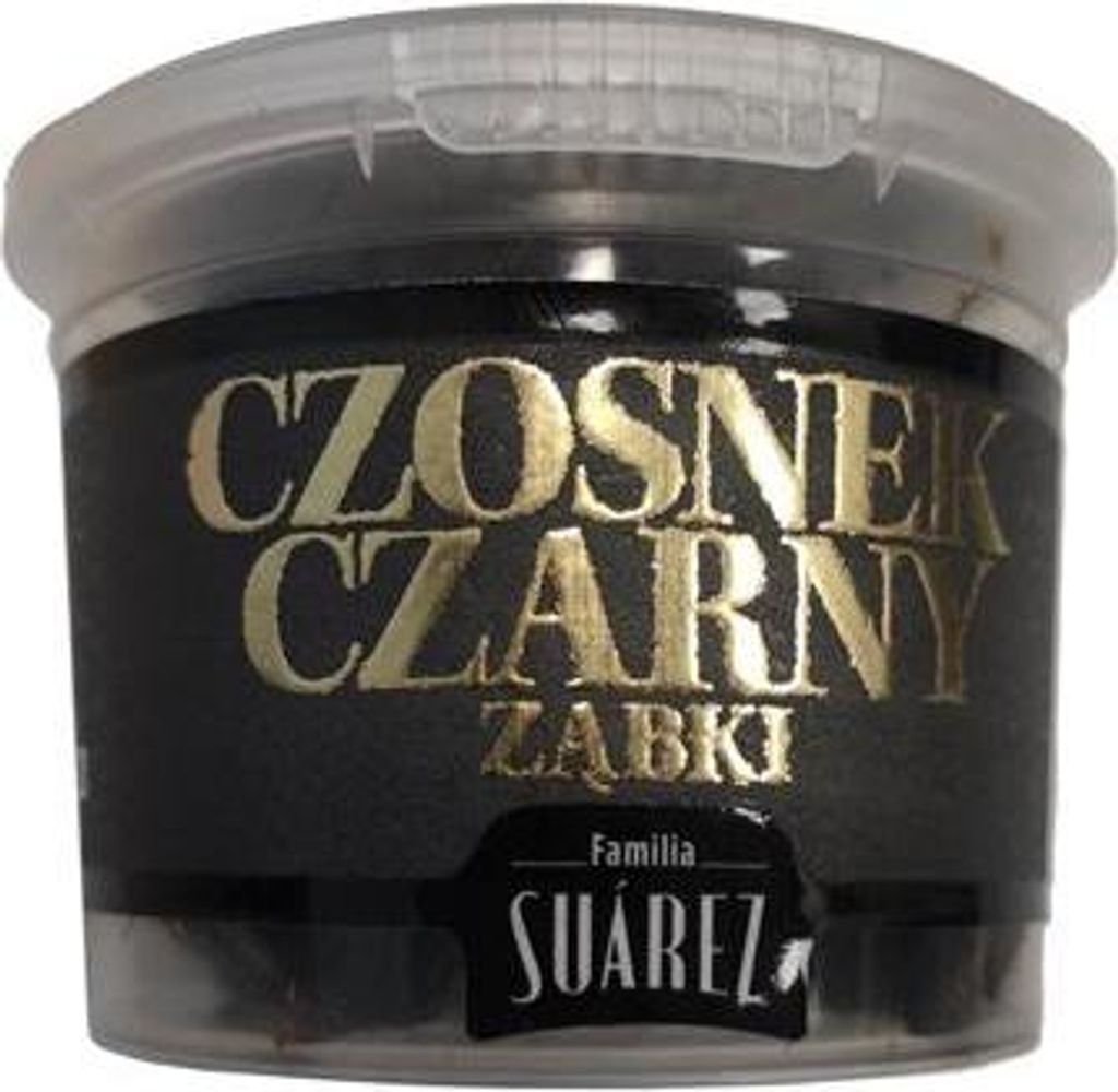 Familia Suárez loupaný černý česnek 65g Obrázek produktu 