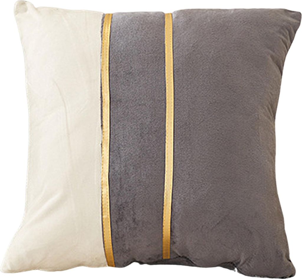 Samt-Kissenbezug, 45,7 x 45,7 cm, r Kissenbezug mit verstecktem Reißverschluss, dekorativer Sofa-Überwurf-Kissenbezug für Wohnzimmerbett