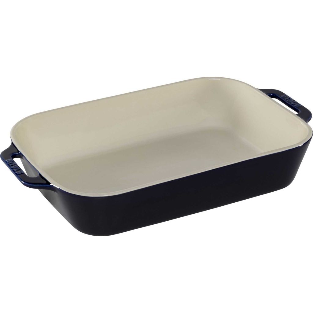 Staub 40511-149-0, Auflaufform, Rechteckig, Keramik, Blau, -20 - 300 °C, 4,4 l