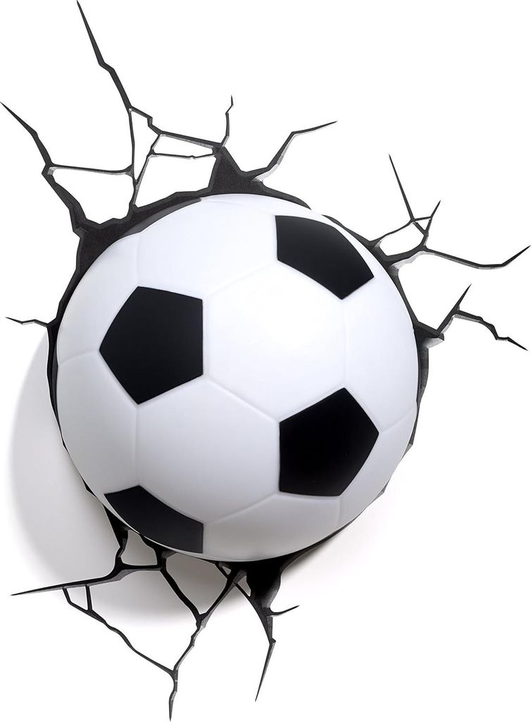 Wandtattoo Fußball, Durchbruch Wandaufkleber für Produktbild 