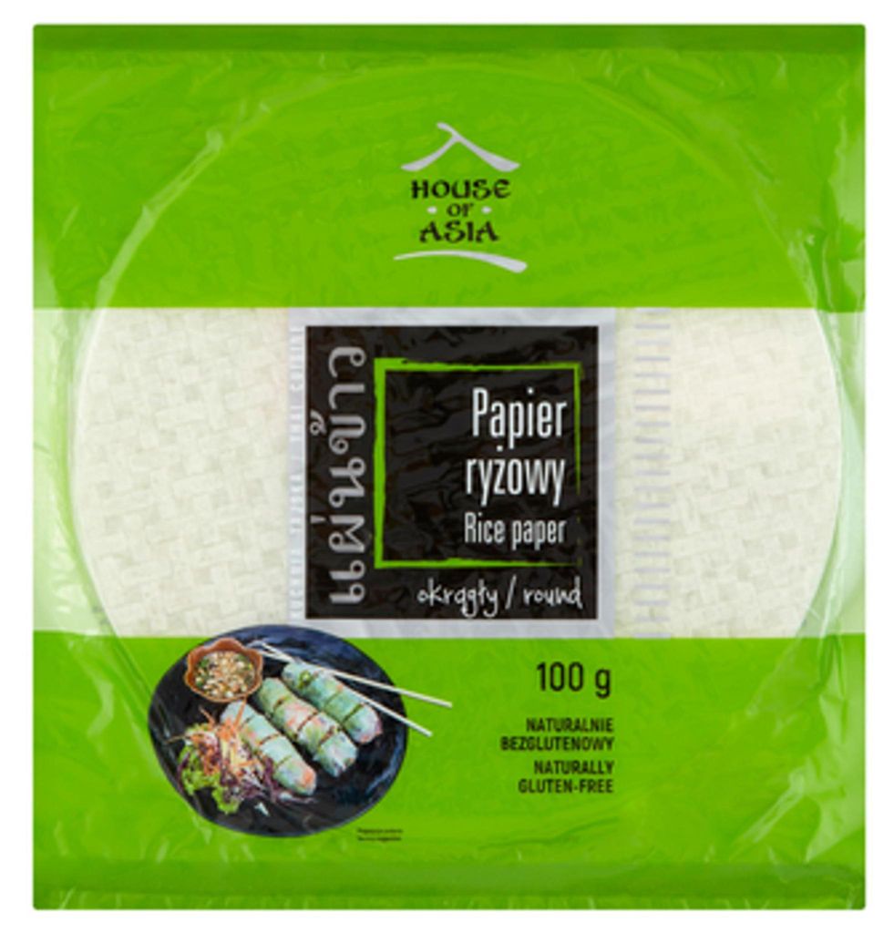 House of Asia papier ryżowy okrągły 100g Zdjęcie produktu 