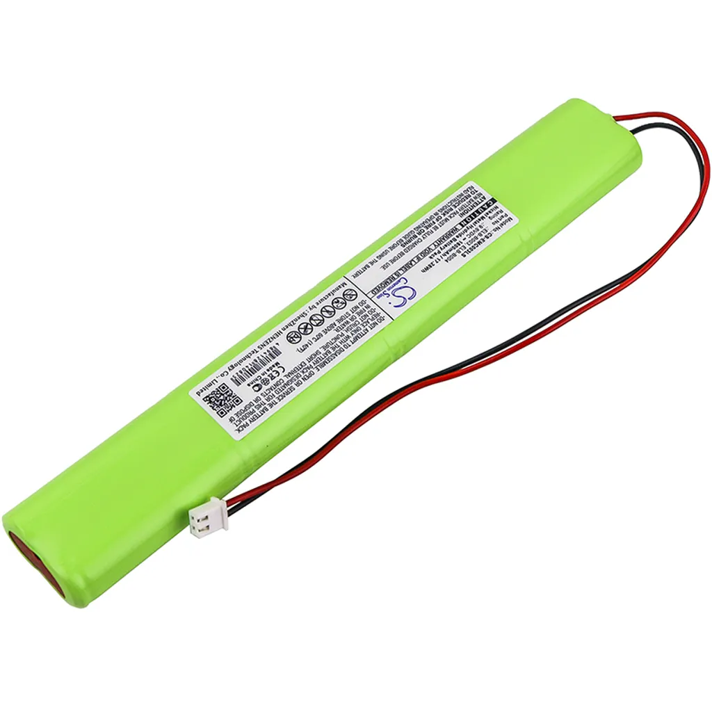 Batterie Techtek compatible Lithonia BBAT0043A ELB-B003 ELB-B004 Ni-Cd - 2