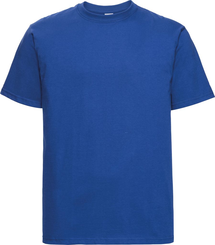 Russell Europe Herren T-Shirt, Kurzarm RW3276 (2XL) (Königsblau)