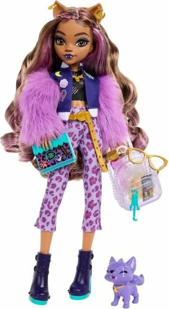 Assiettes Monster High Colorées en Carton Rigide pour Goûter de Fête