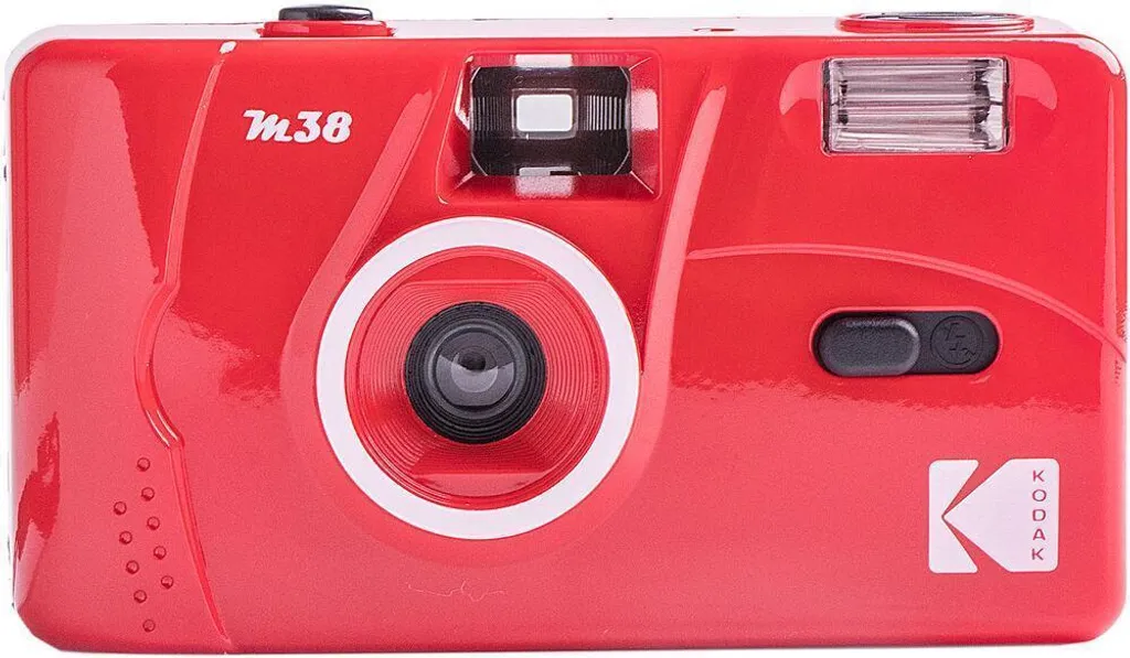 Kodak M38 Appareil Photo Argentique 35mm Rouge Réutilisable Flash Intégré