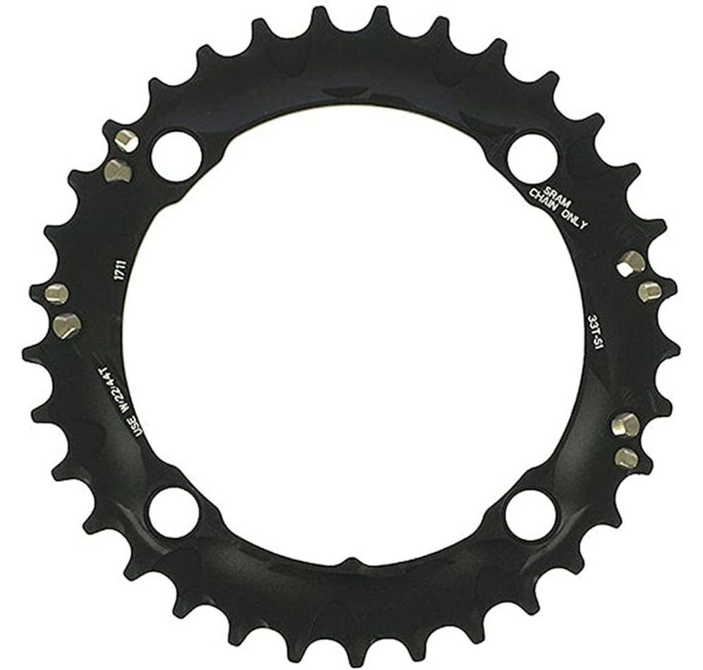 SRAM Kettenblatt MTB 33 Zähne, S1, 3x10-fach, 104 mm LK, Produktbild 
