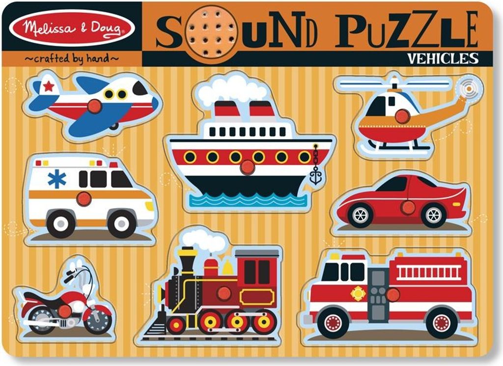 Puzzle con veicoli sonori Immagine del prodotto 