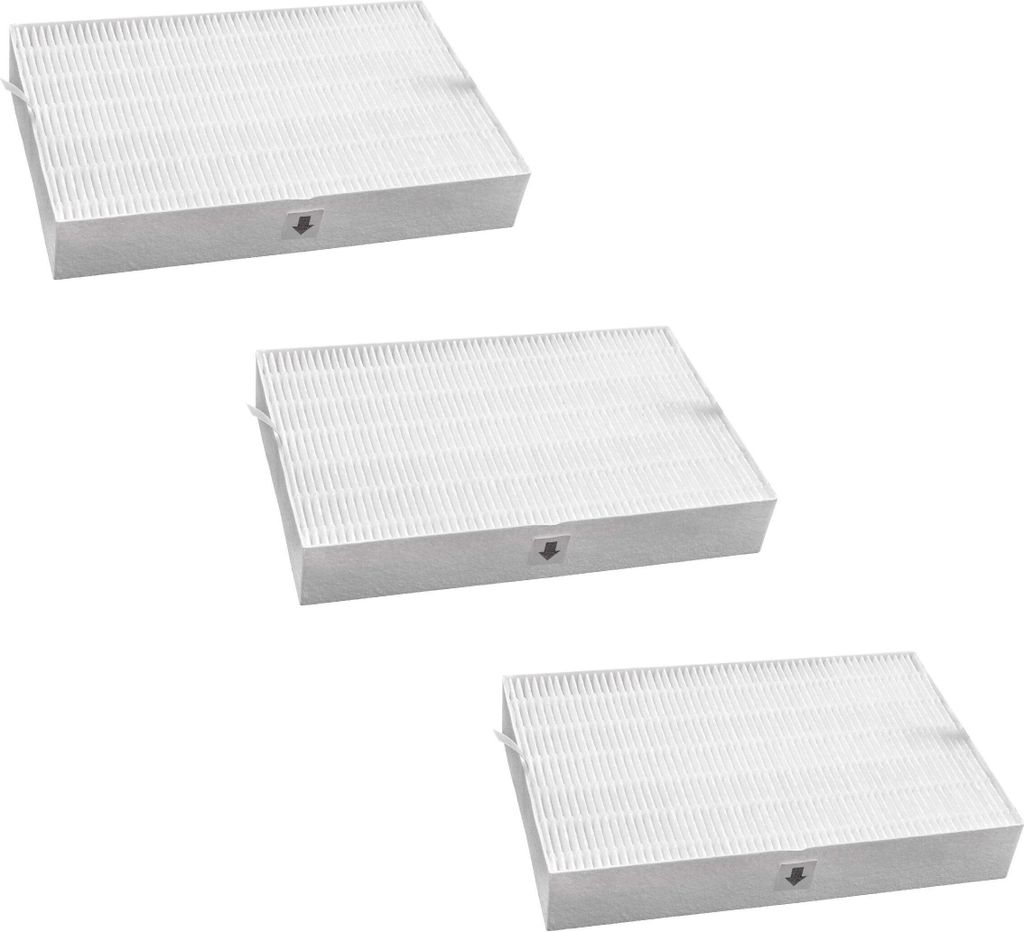 vhbw 3x H11 Filter Ersatz für Honeywell HRF-R3, HRF-R2 für Luftreiniger - Ersatz-Filter