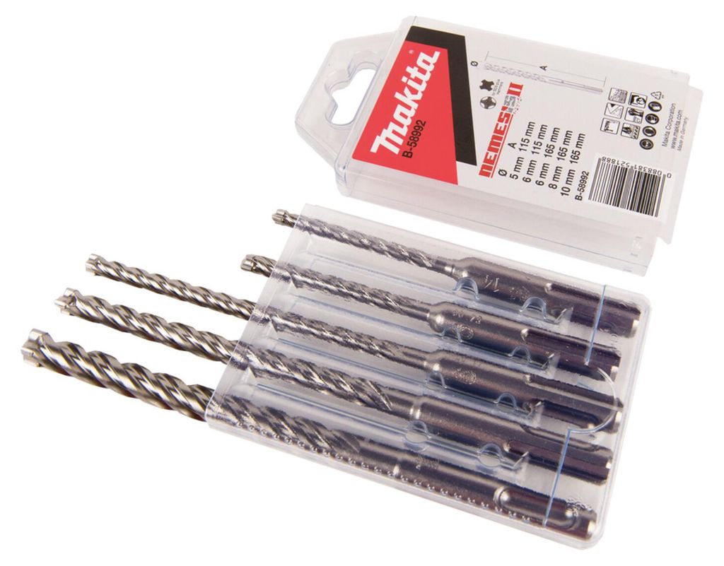 Makita B-58992 Nemesis Bohrerset  5 Tlg. Sds-Plus Produktbild 