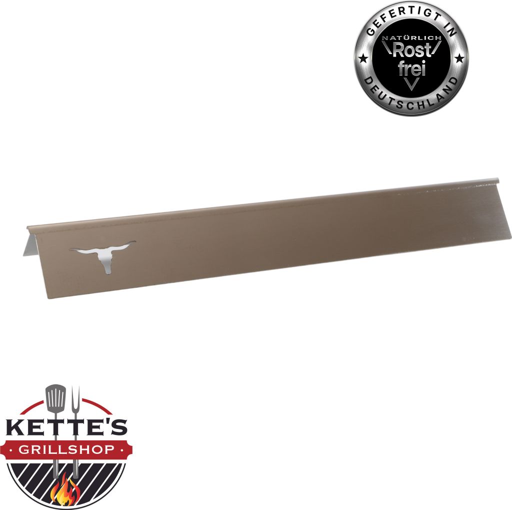 Brennerabdeckung,Edelstahl Aromaschienen , Flavorizer Bars, Flammbleche kompatibel mit (Napoleon Rogue, Prestige)