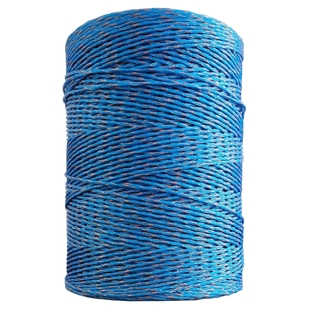 Weidezaunlitze Premium - blau/orange - 400 m, 9 Leiter