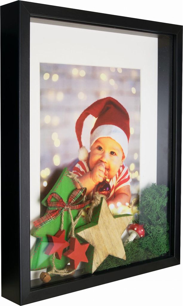 3D-Boxrahmen tief für Fotos, Souvenirs, Blumensträuße Produktbild 