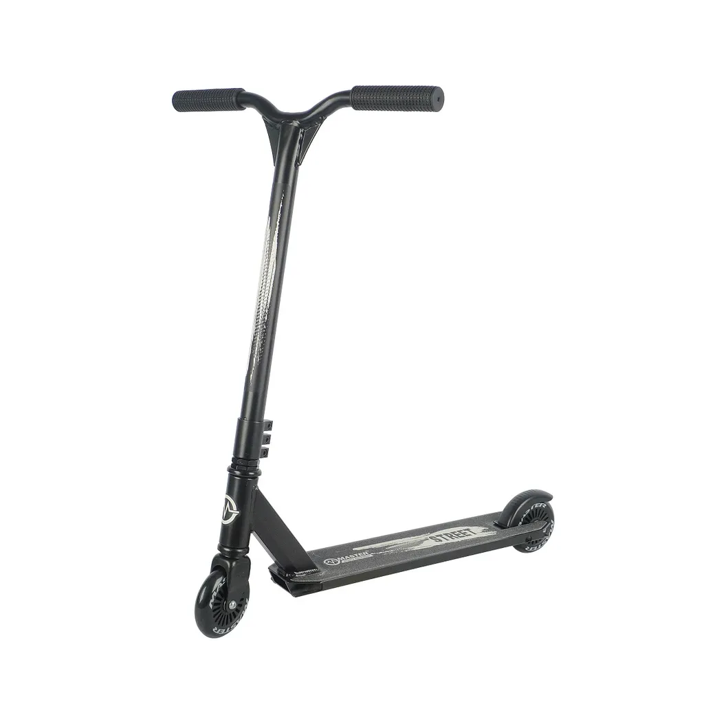 Trottinette MASTER Stunt Street - Scooter Gris avec Roulements ABEC-9 Pro
