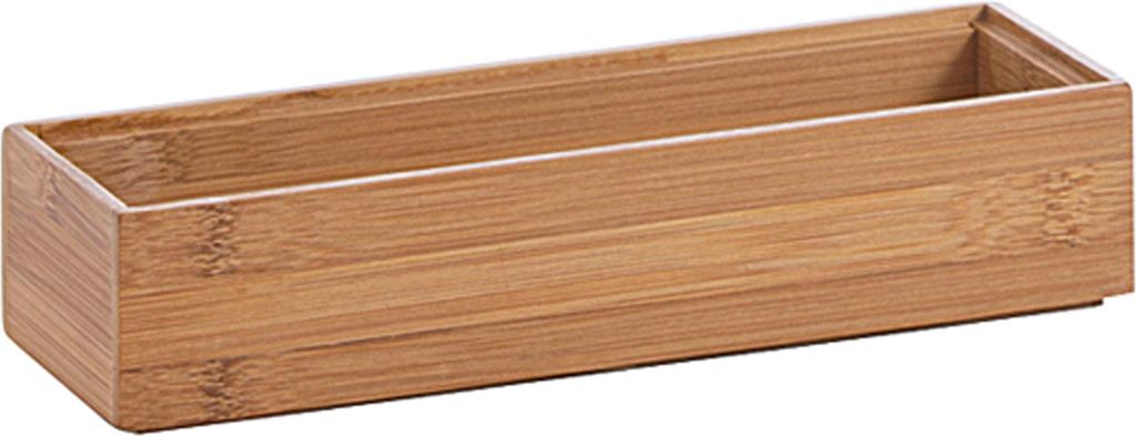 ZELLER PRESENT Aufbewahrungsbox Bamboo 23x7,5x5cm natur Produktbild 